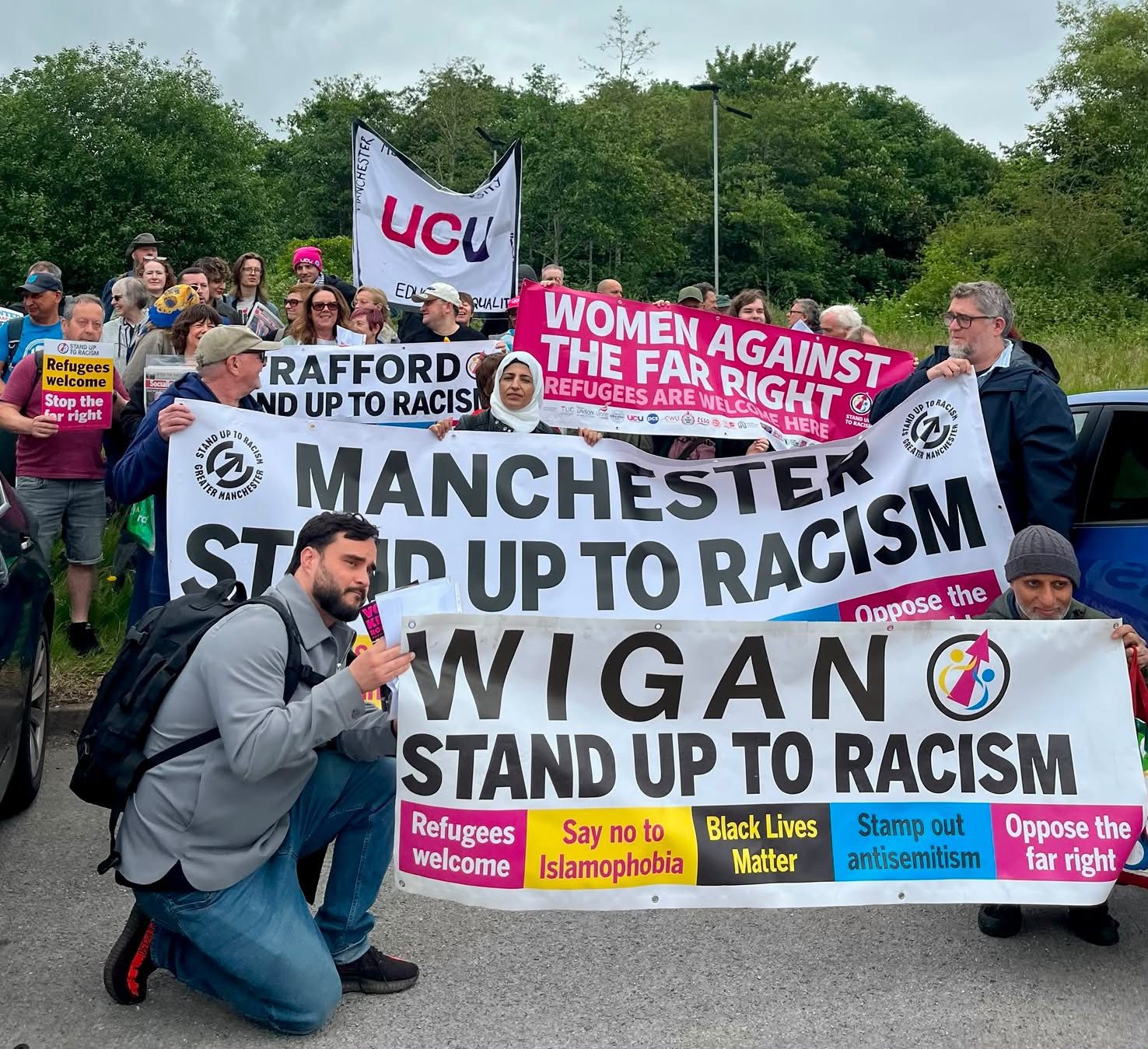 Greater Manchester Groups Unite for Anti-Racism March